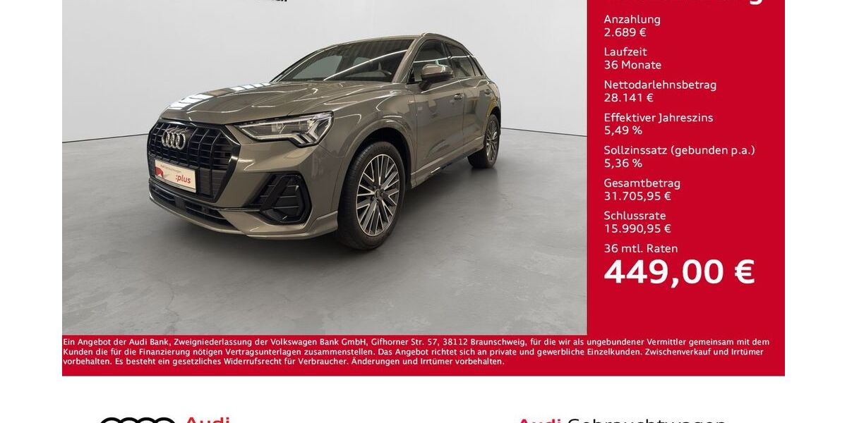 Audi Q3 96.179 km 28.930 &euro; Giessen 35394