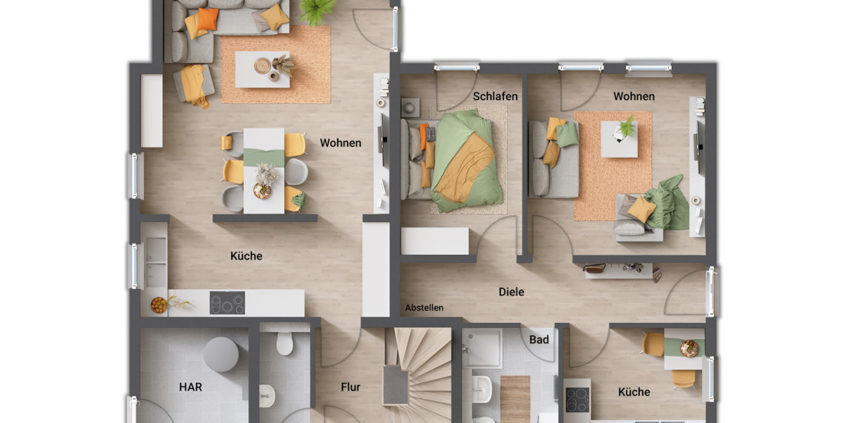 Mehrfamilienhaus, Wohnhaus Wohratal Wohra - 7 Zimmer, 203 m&sup2;, 379.450&euro; | Angebot:25737988
