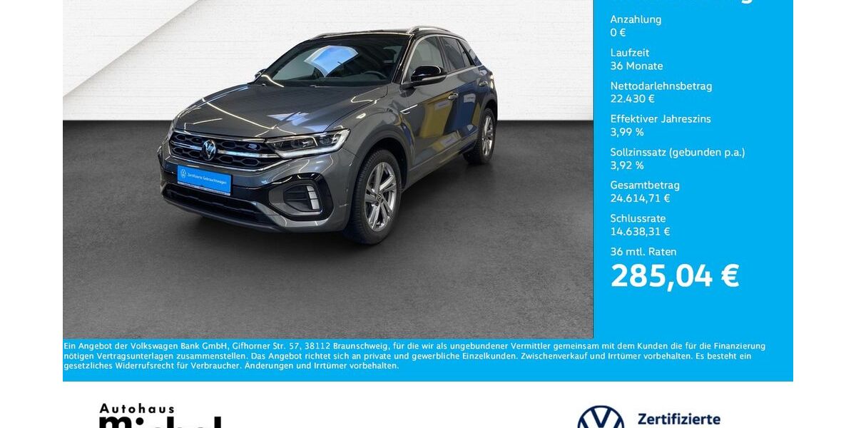 VW T-Roc 52.350 km 21.830 &euro; Gießen 35394