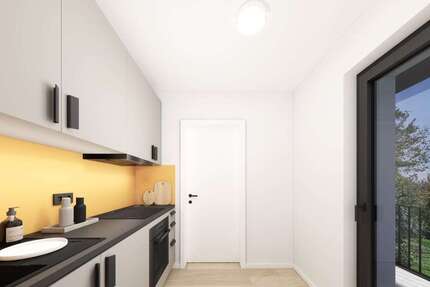 Wohnung Marburg Biegenviertel - 3 Zimmer, 58 m&sup2;, 349.000&euro; | Angebot:25882930