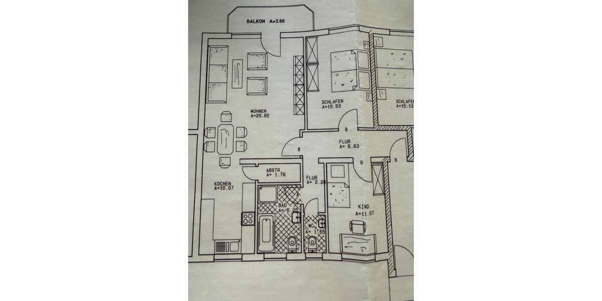 Erdgeschoßwohnung Gladenbach - 3 Zimmer, 89 m&sup2;, 880&euro; | Angebot:25718534