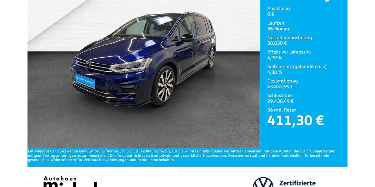 VW Touran 11.450 km 37.830 &euro; Gießen 35394