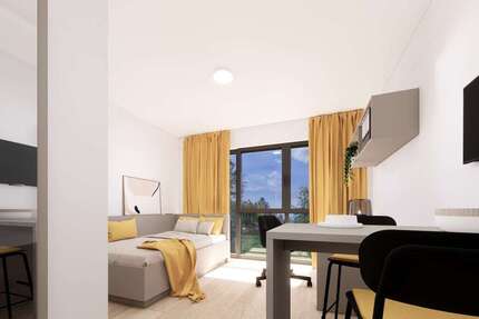 Wohnung Marburg Biegenviertel - 1 Zimmer, 23 m&sup2;, 152.500&euro; | Angebot:25546302