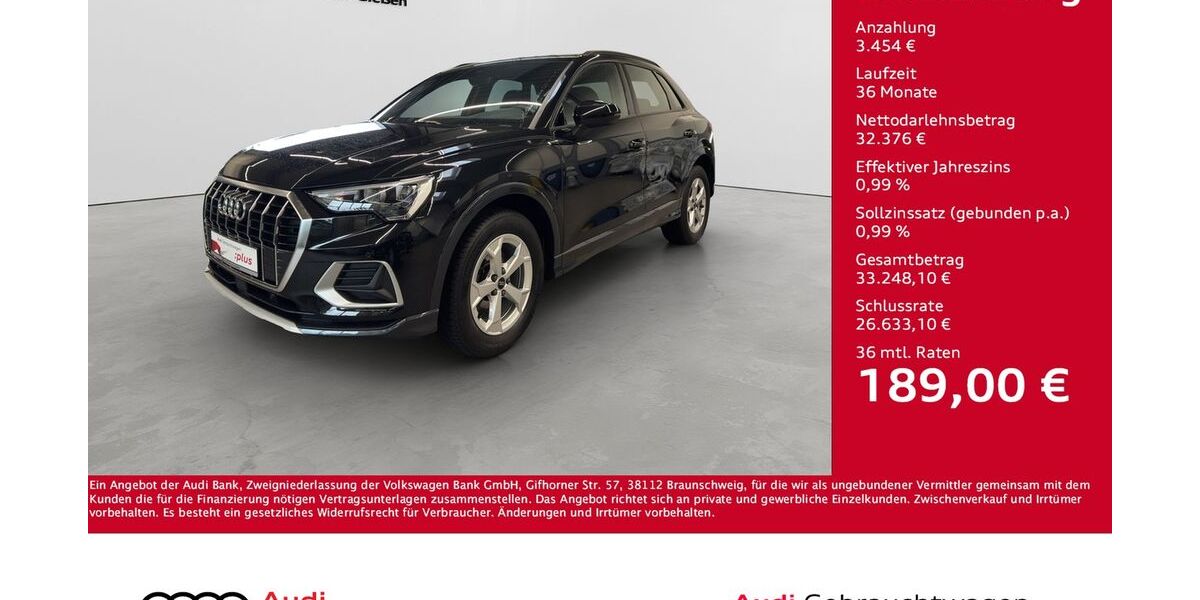 Audi Q3 27.521 km 34.830 &euro; Giessen 35394