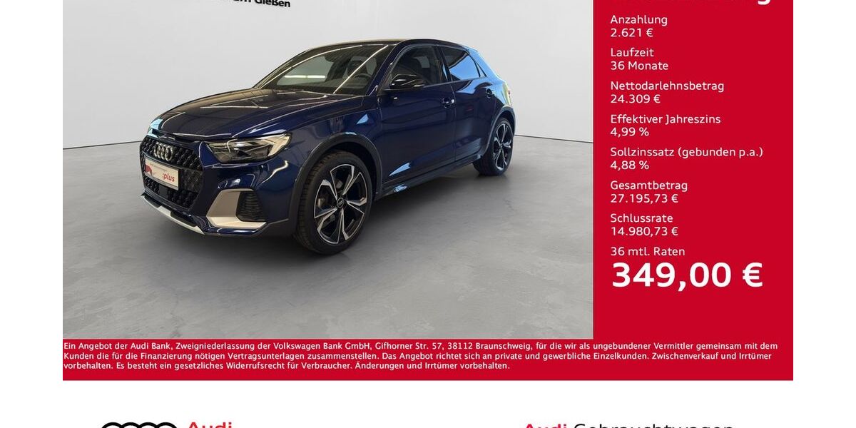 Audi A1 35.037 km 25.830 &euro; Giessen 35394