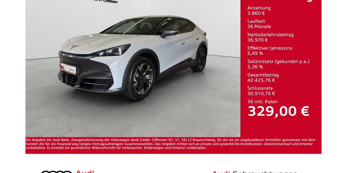 Cupra Tavascan 3.450 km 40.830 &euro; Giessen 35394