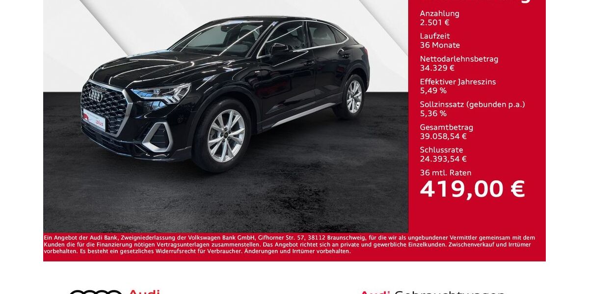 Audi Q3 39.000 km 35.830 &euro; Giessen 35394