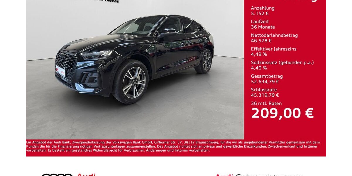 Audi Q5 20.250 km 50.630 &euro; Giessen 35394