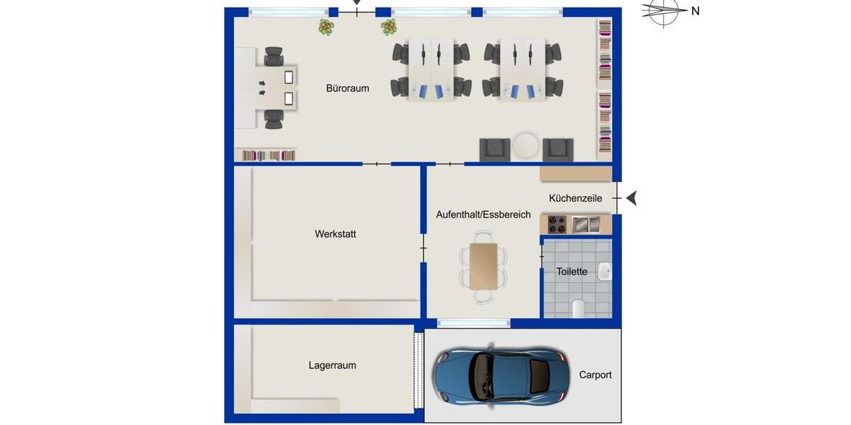 Gewerbeobjekt Biedenkopf - 1.600&euro; | Angebot:26097787