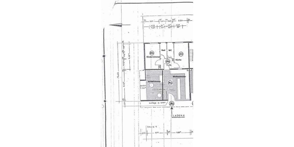 Erdgeschoßwohnung Stadtallendorf - 6 Zimmer, 66 m&sup2;, 119.000&euro; | Angebot:27259383