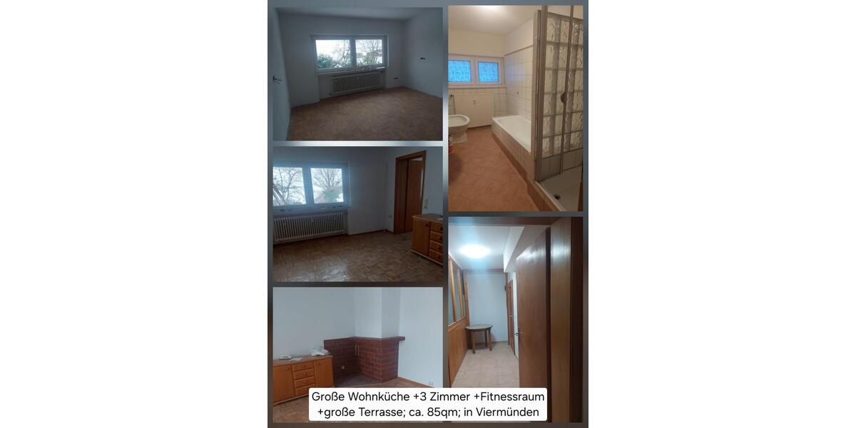 Etagenwohnung Frankenberg (Eder) - 4 Zimmer, 99 m&sup2;, 500&euro; | Angebot:24877648