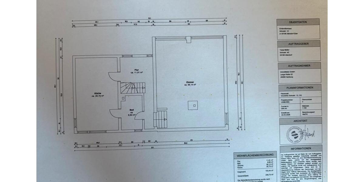 Einfamilienhaus Allendorf (Eder) - 5 Zimmer, 240 m&sup2;, 179.000&euro; | Angebot:26721247