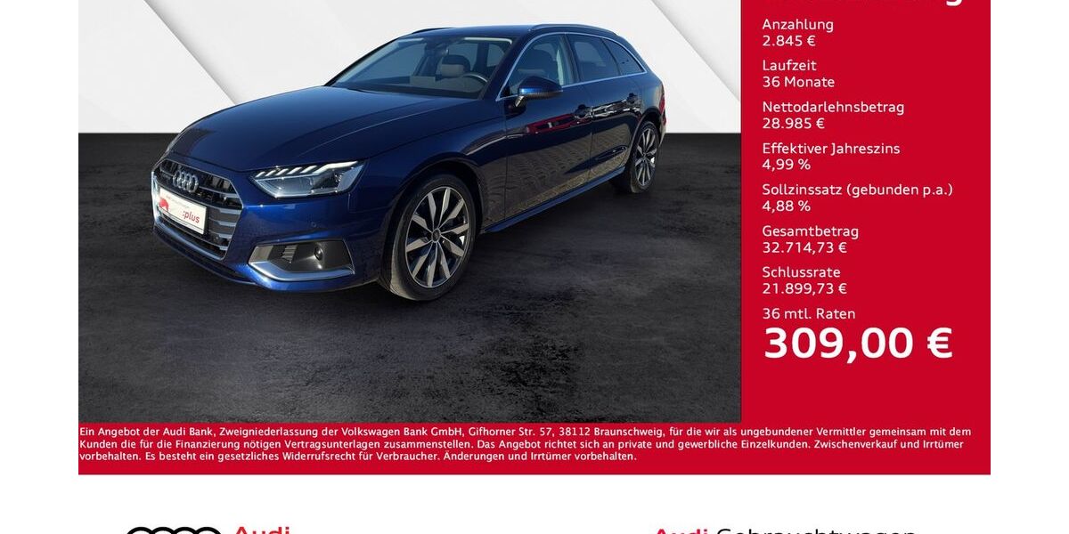 Audi A4 52.688 km 28.730 &euro; Giessen 35394
