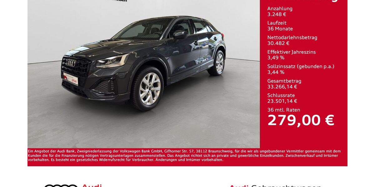 Audi Q2 19.250 km 32.930 &euro; Giessen 35394