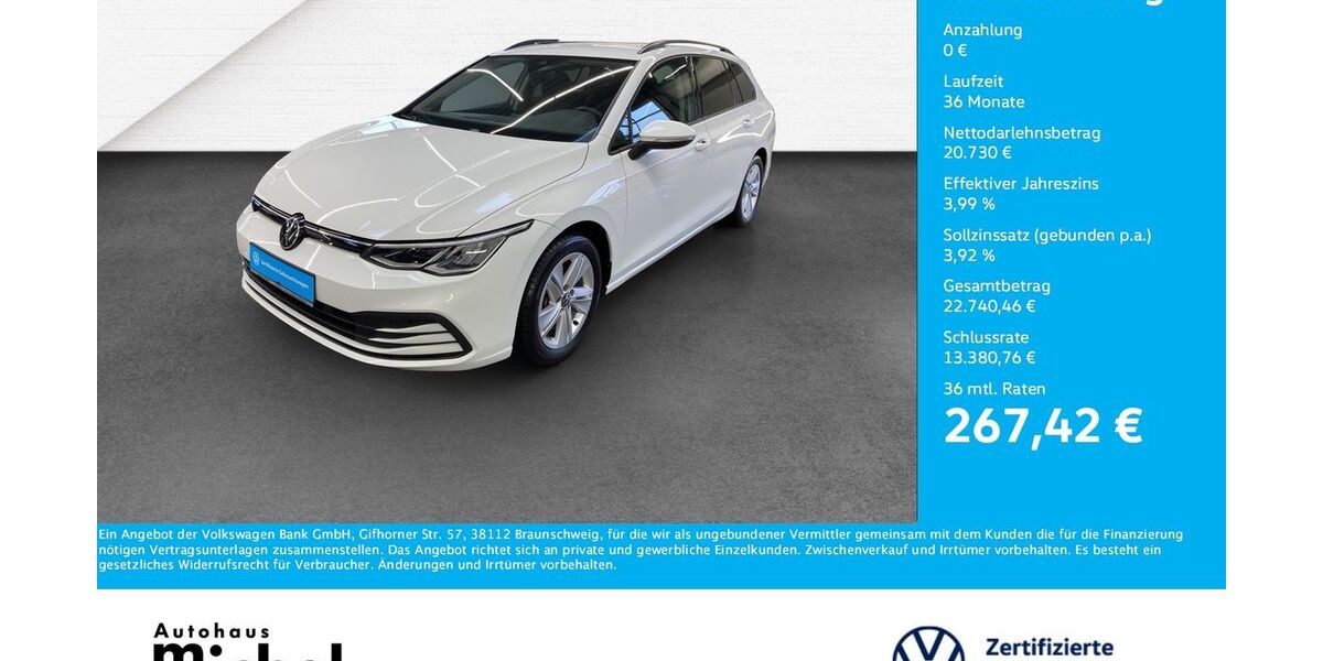 VW Golf 89.400 km 20.530 &euro; Gießen 35394