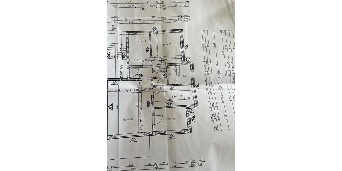 Etagenwohnung Gladenbach - 4 Zimmer, 84 m&sup2;, 800&euro; | Angebot:26521812