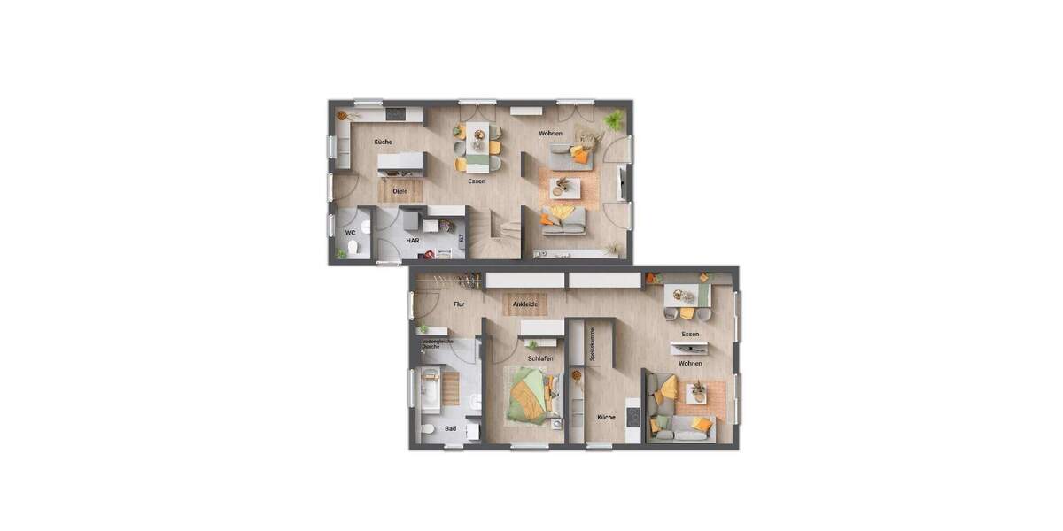 Einfamilienhaus Gilserberg Sebbeterode - 4 Zimmer, 132 m&sup2;, 252.050&euro; | Angebot:25709427