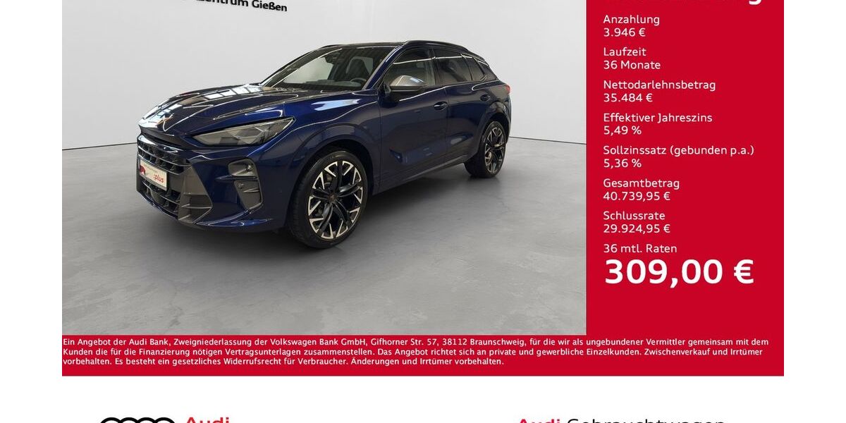 Cupra Terramar 9.950 km 39.430 &euro; Giessen 35394