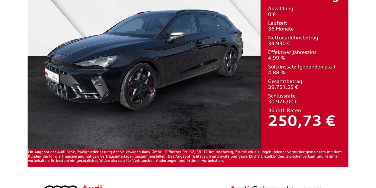 Cupra Leon 12.100 km 34.930 &euro; Giessen 35394