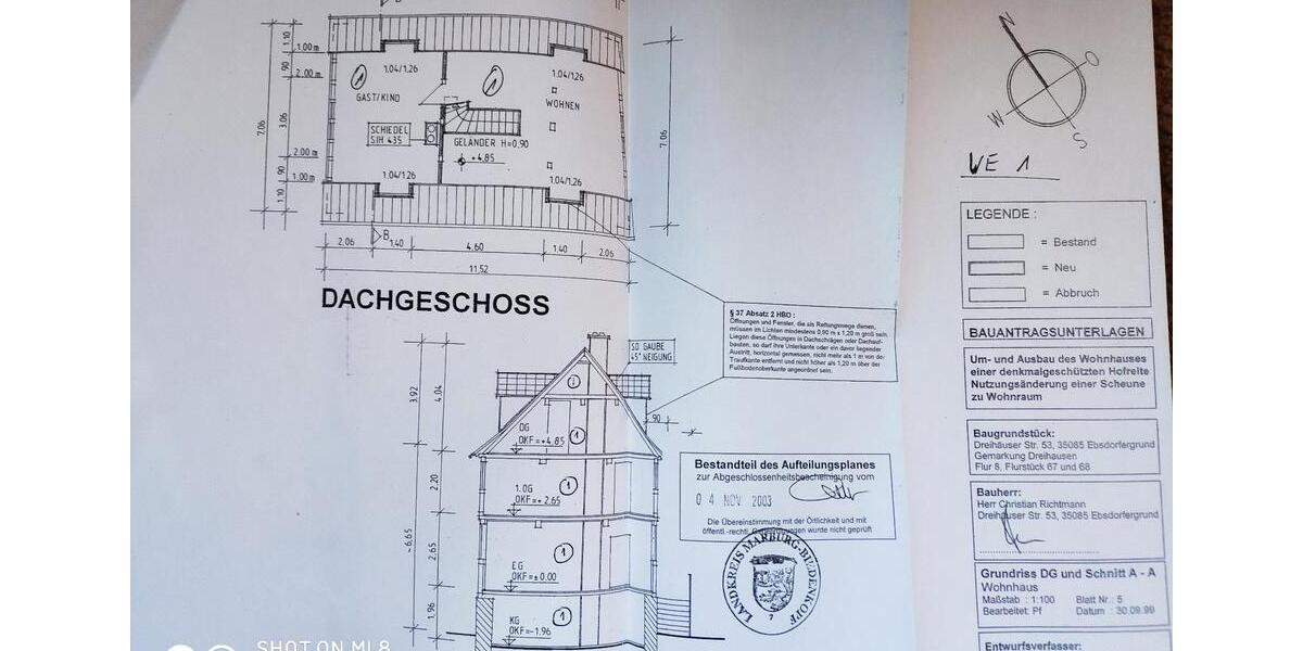 Bauernhaus, Landhaus Ebsdorfergrund - 5 Zimmer, 155 m&sup2;, 110.000&euro; | Angebot:22203027