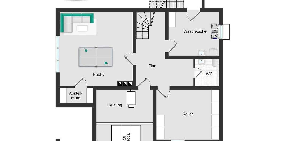 Einfamilienhaus Frankenberg (Eder) Frankenberg - 8 Zimmer, 200 m&sup2;, 395.000&euro; | Angebot:25696220