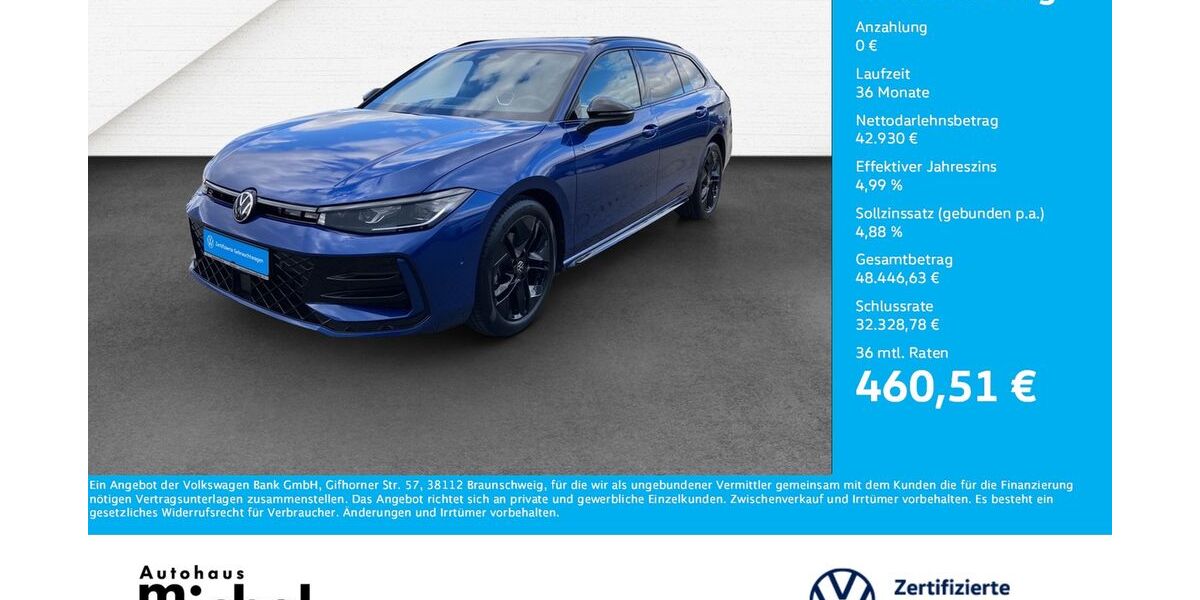 VW Passat Variant 13.550 km 42.930 &euro; Gießen 35394