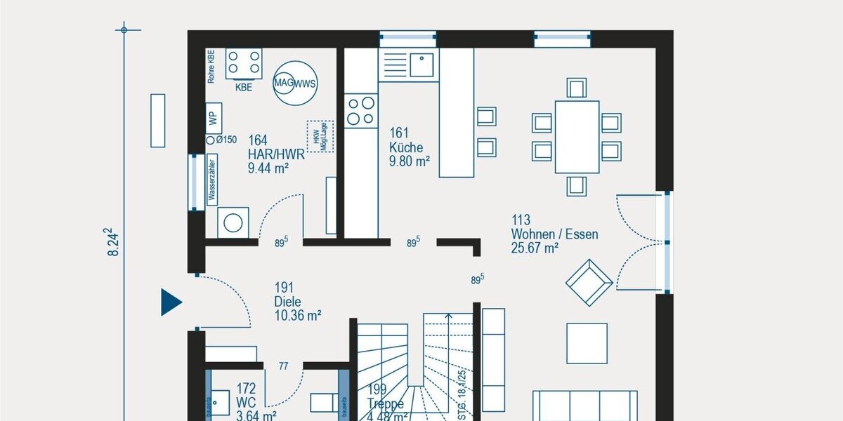 Individuell geplantes Einfamilienhaus für Ihre Familie - Einfamilienhaus Hohenahr | Angebot:27293998