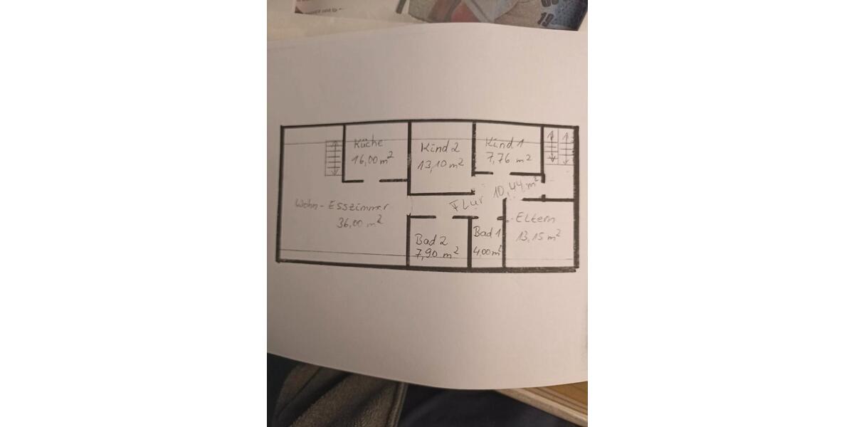 Etagenwohnung Frankenberg (Eder) - 5 Zimmer, 113 m&sup2;, 900&euro; | Angebot:26496343