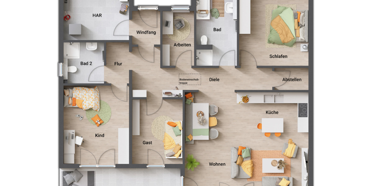 Bungalow Frankenberg (Eder) Frankenberg - 6 Zimmer, 133 m&sup2;, 283.850&euro; | Angebot:25691750