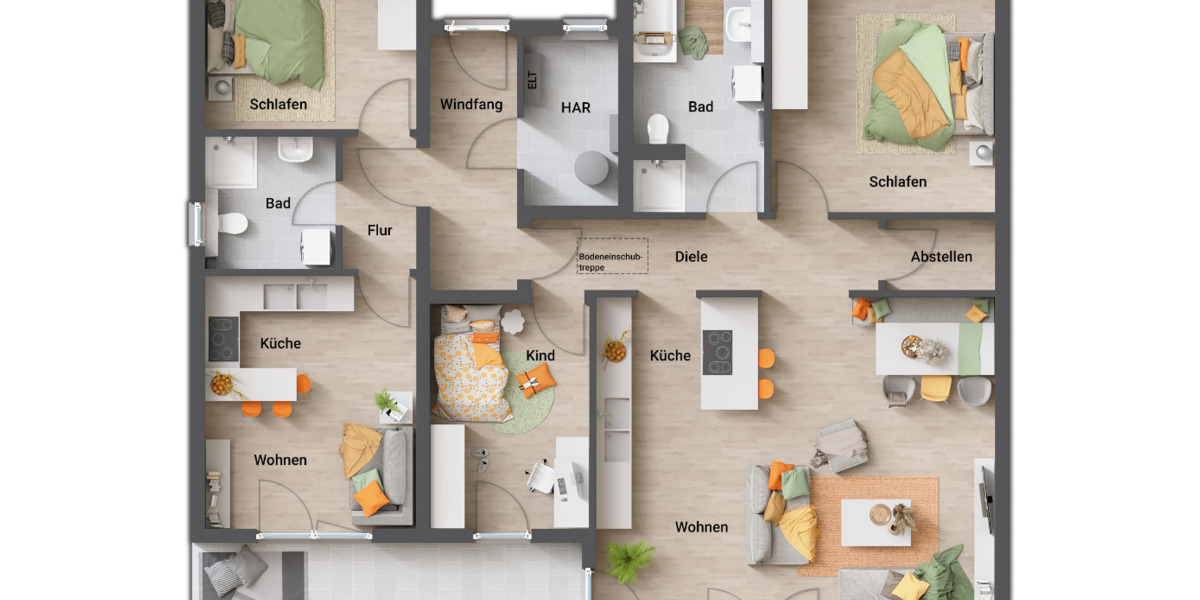 Bungalow Frankenberg (Eder) Frankenberg - 6 Zimmer, 133 m&sup2;, 283.850&euro; | Angebot:25691750