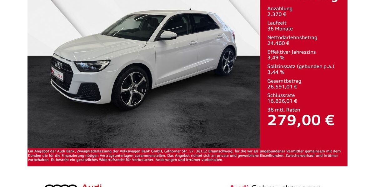 Audi A1 7.360 km 26.430 &euro; Giessen 35394