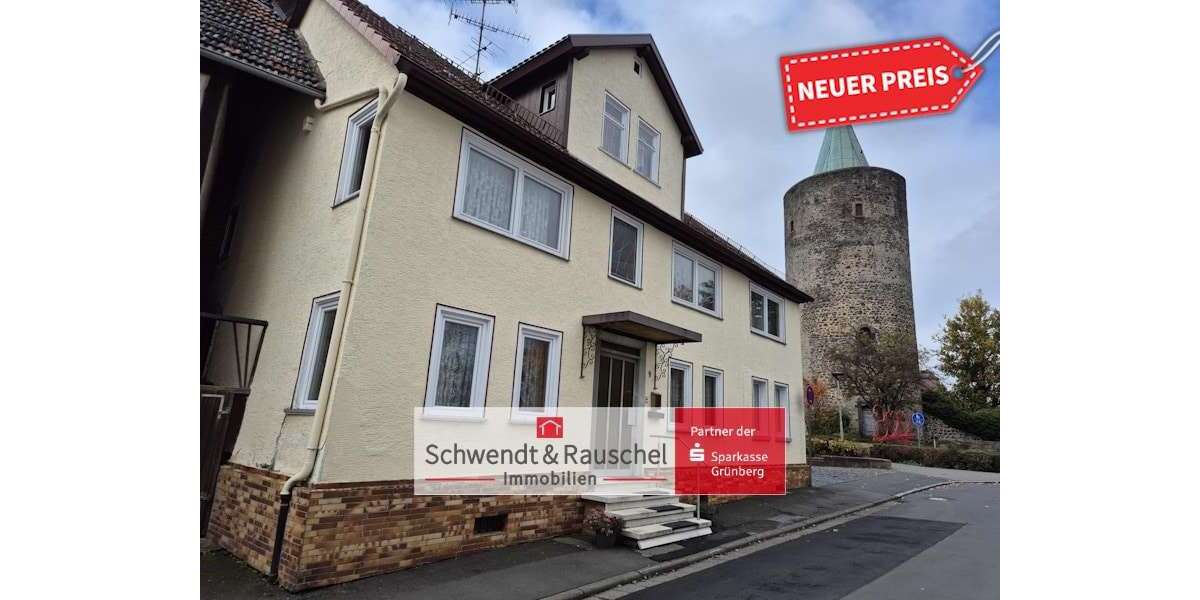 Einfamilienhaus Grünberg - 6 Zimmer, 172 m&sup2;, 199.000&euro; | Angebot:23042189