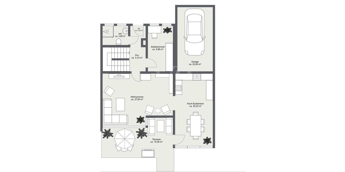 Doppelhaushälfte Marburg Marbach - 5 Zimmer, 135 m&sup2;, 600.000&euro; | Angebot:27112567