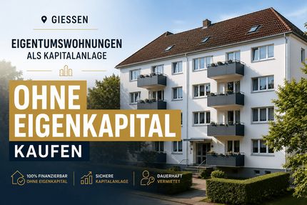 Wohnung Gießen - 3 Zimmer, 56 m&sup2;, 237.300&euro; | Angebot:27110946