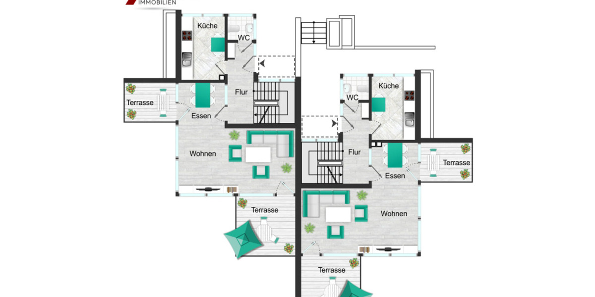 Doppelhaushälfte Frankenberg - 4 Zimmer, 135 m&sup2;, 250.000&euro; | Angebot:25696216