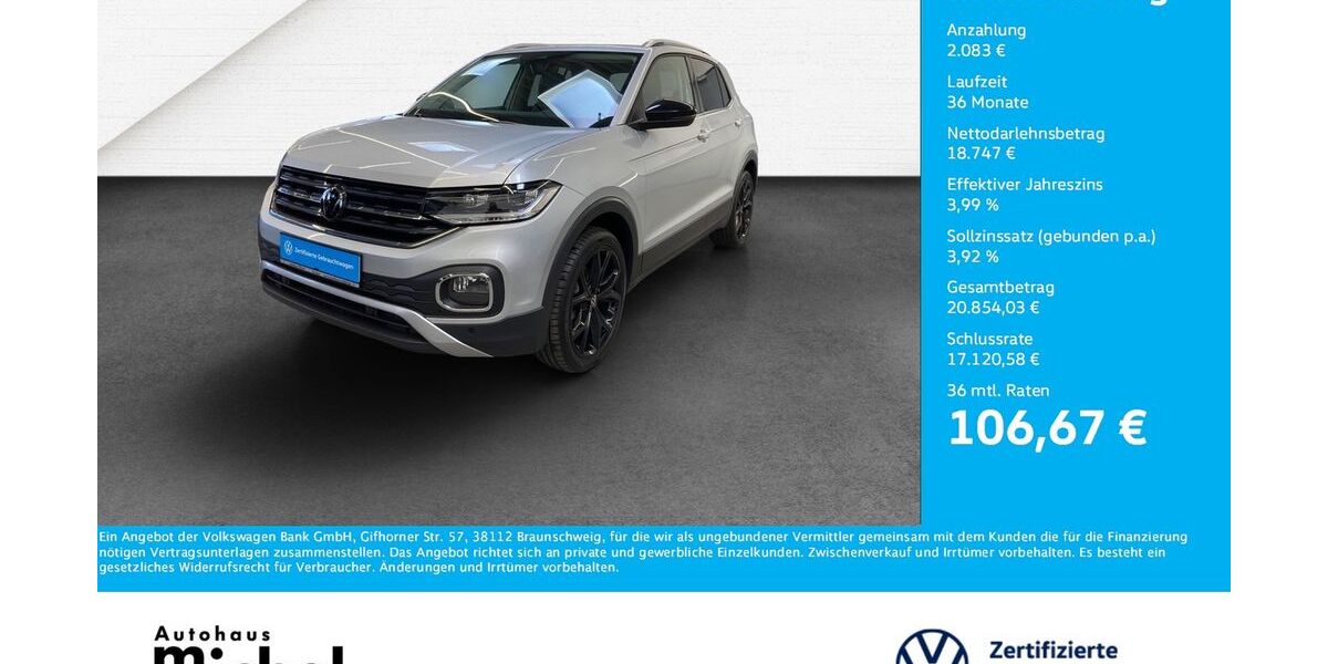 VW T-Cross 35.750 km 20.230 &euro; Gießen 35394