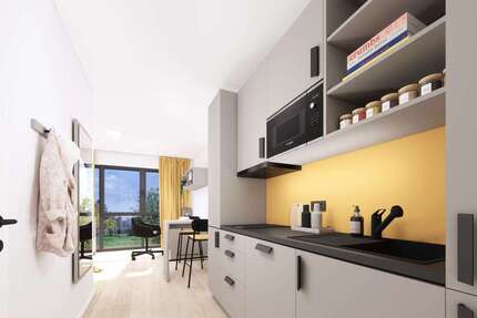 Wohnung Marburg Biegenviertel - 1 Zimmer, 23 m&sup2;, 150.000&euro; | Angebot:25546308