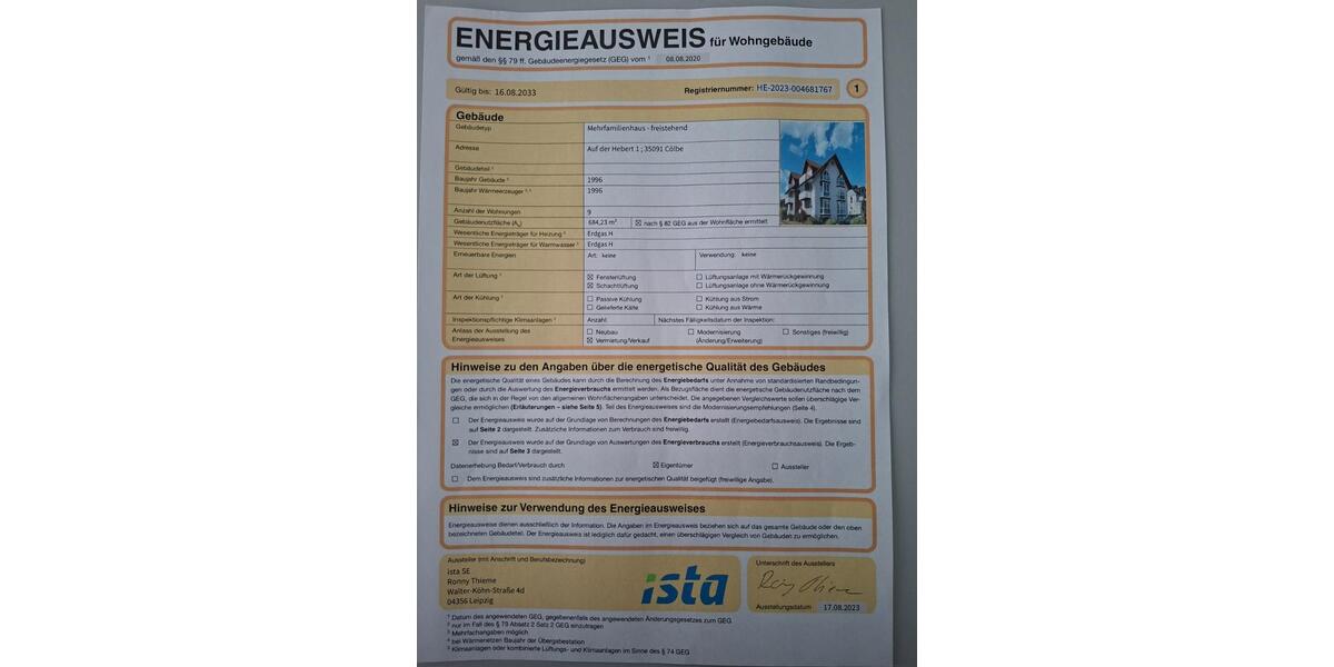 Terrassenwohnung Cölbe - 1 Zimmer, 40 m&sup2;, 155.000&euro; | Angebot:23708140