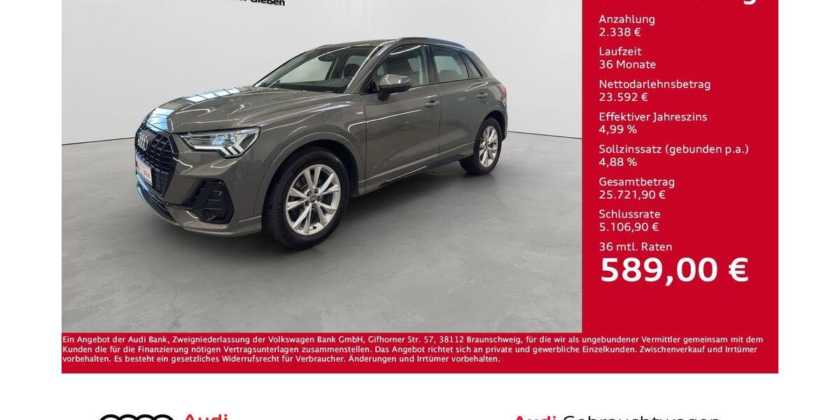 Audi Q3 71.750 km 25.930 &euro; Giessen 35394