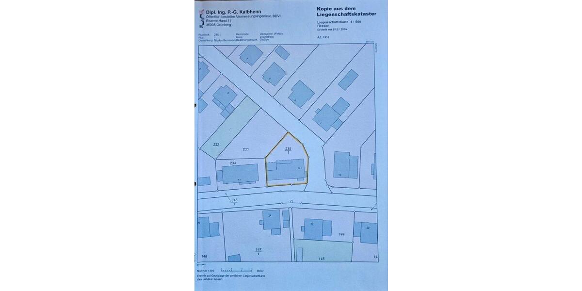 Einfamilienhaus Gemünden (Felda) - 9 Zimmer, 190 m&sup2;, 220.000&euro; | Angebot:26482276