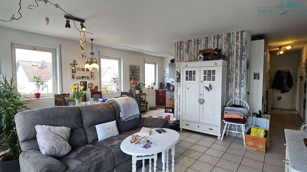 Etagenwohnung Wettenberg Launsbach - 3 Zimmer, 63 m&sup2;, 225.000&euro; | Angebot:26128324