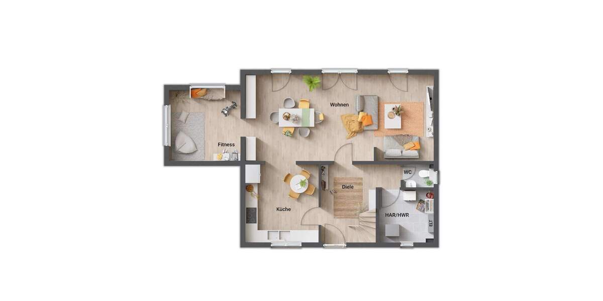 Einfamilienhaus Wohratal Wohra - 4 Zimmer, 136 m&sup2;, 264.050&euro; | Angebot:25738002