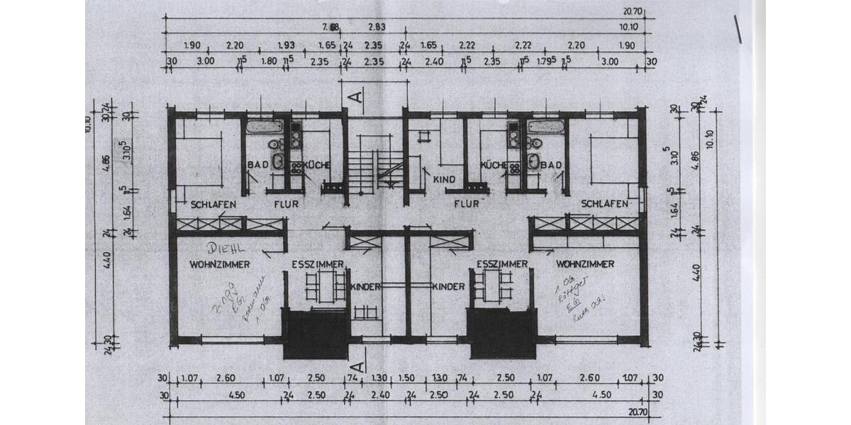 Etagenwohnung Biedenkopf - 3 Zimmer, 73 m&sup2;, 152.000&euro; | Angebot:25655259