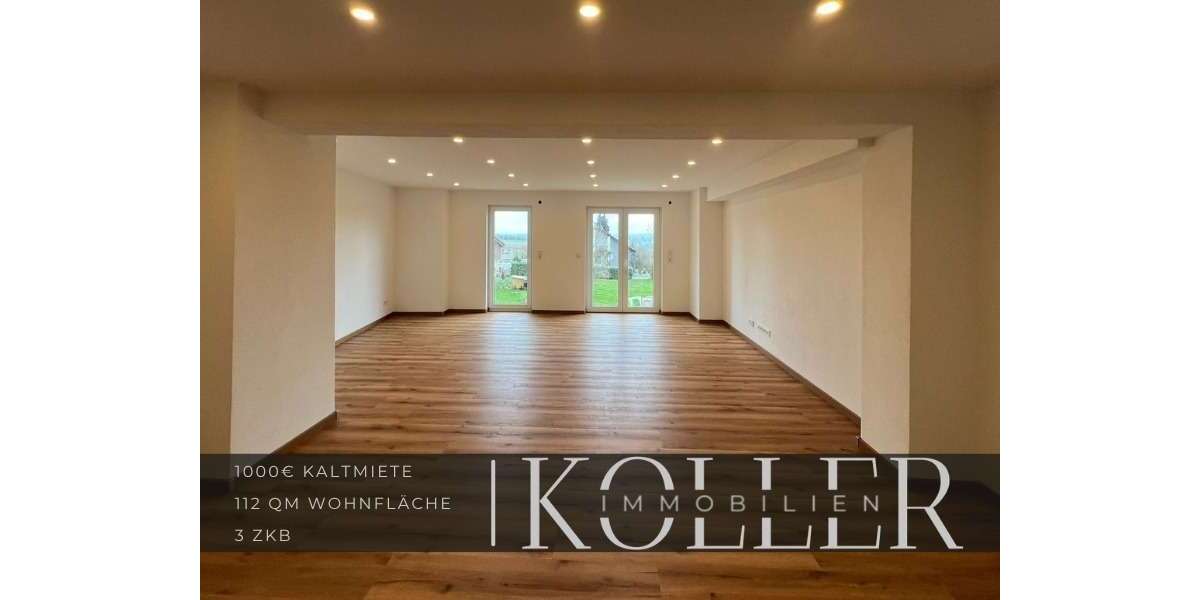 Etagenwohnung Antrifttal - 3 Zimmer, 112 m&sup2;, 1.000&euro; | Angebot:26001708
