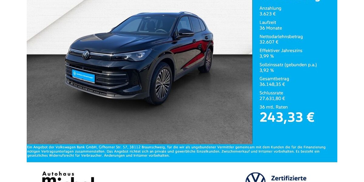 VW Tiguan 25.200 km 36.230 &euro; Gießen 35394