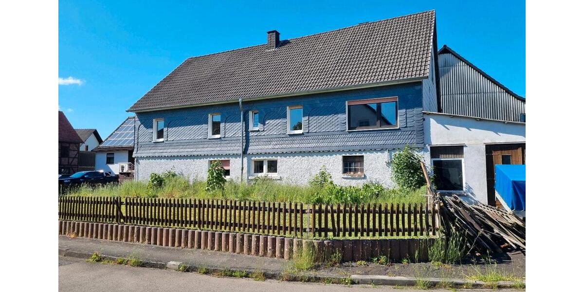 Einfamilienhaus Allendorf (Eder) - 6 Zimmer, 130 m&sup2;, 180.000&euro; | Angebot:26689363