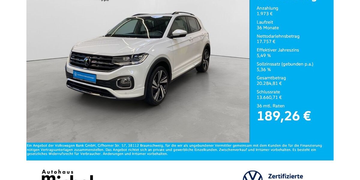 VW T-Cross 51.850 km 19.730 &euro; Gießen 35394