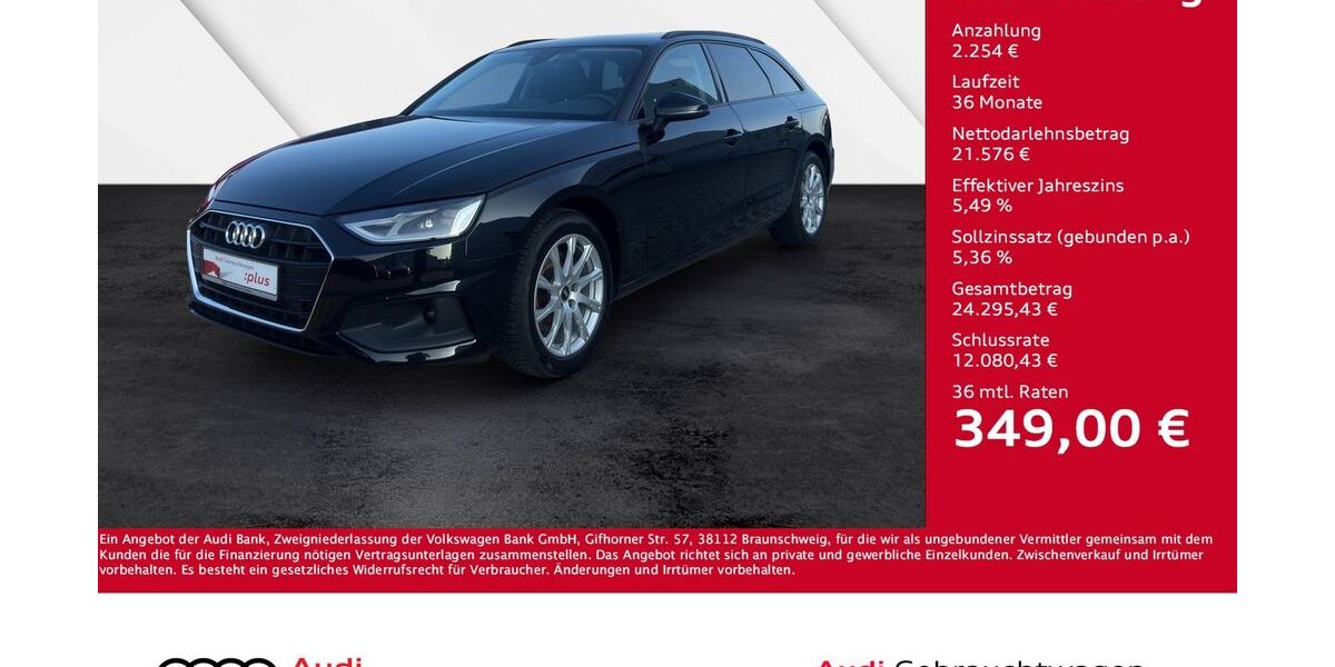 Audi A4 55.200 km 21.830 &euro; Giessen 35394