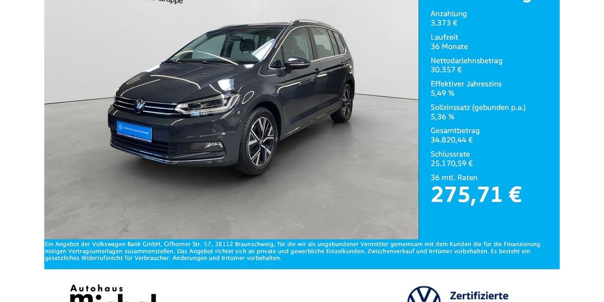 VW Touran 29.250 km 32.730 &euro; Gießen 35394