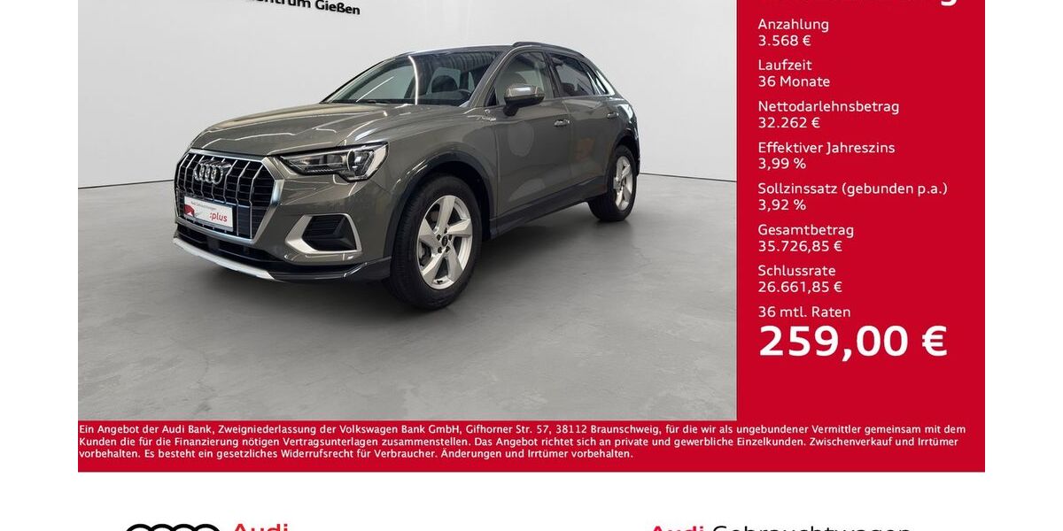 Audi Q3 12.750 km 35.230 &euro; Giessen 35394